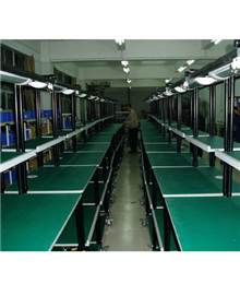 防静电工作台生产线