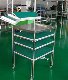 不锈钢管工作台,主台面铺不锈钢冲孔