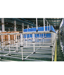 先进先出滑轨货架