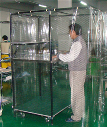 检测工作台(防静电网格帘）