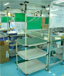 皮带线加雄泰管工作台